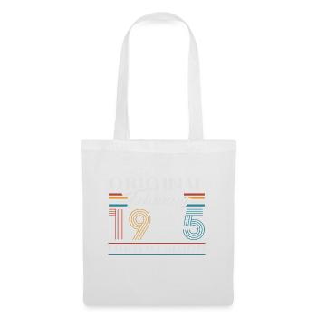 Février 1985 Vintage Anniversaire 1985 Cadeau - Sac en tissu - blanc - Devant
