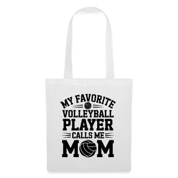 volley-ball dire drôle de cadeau de volley-ball - Sac en tissu - blanc - Devant