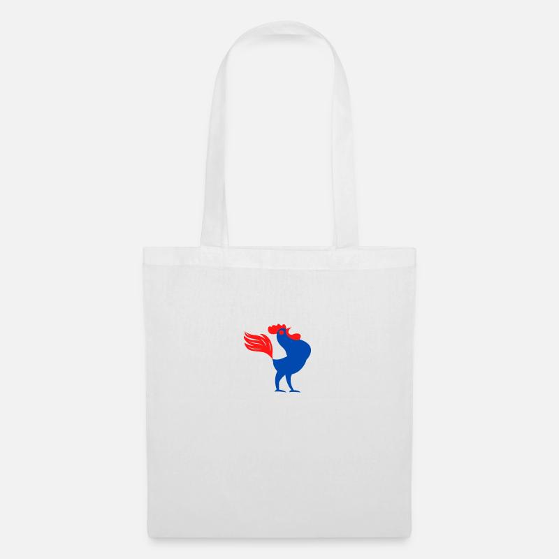 Mr LE COQ - Sac en tissu - blanc