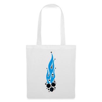 flammen - Sac en tissu - blanc - Devant