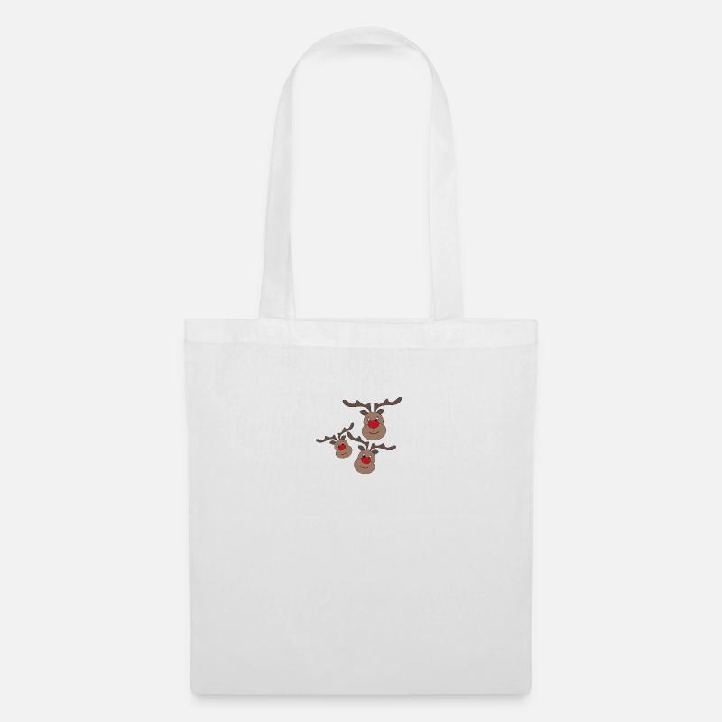 Lustige Geschenke zu Weihnachten - Stoffbeutel - Weiß