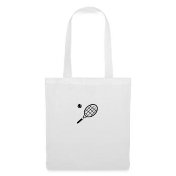Tennis Ball Racket Player Gift Idea Sport - Tote Bag - white - Front