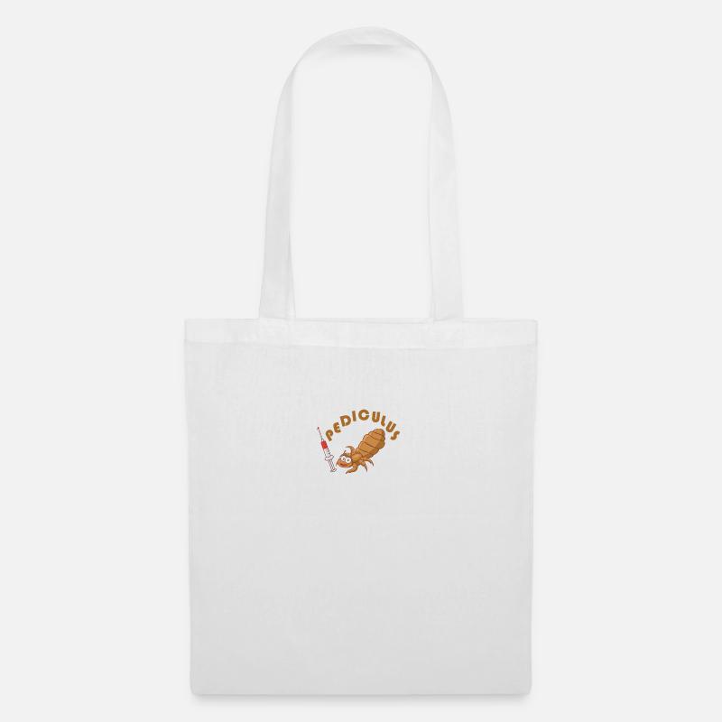 cute human flea baby - Tote Bag - white