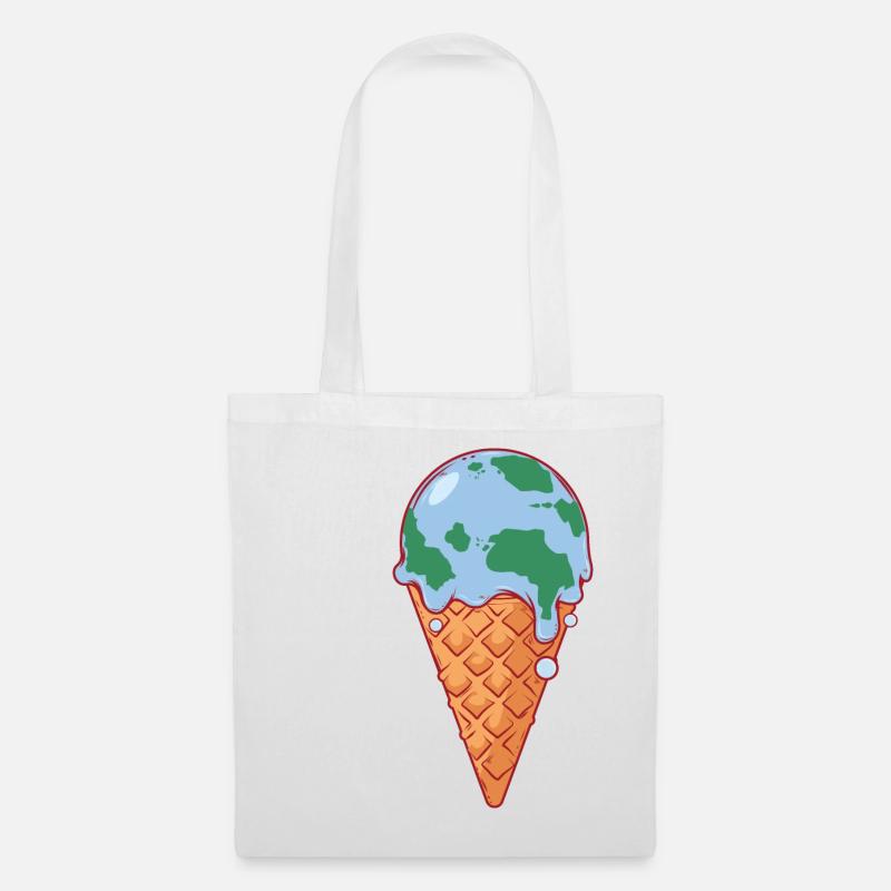 Klimawandel Klimaschutz - Stoffbeutel - Weiß