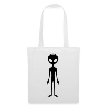Étranger - Sac en tissu - blanc - Devant
