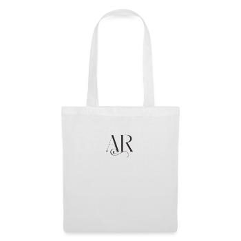 Classic Elegance AR Monogram - Tote Bag - white - Front