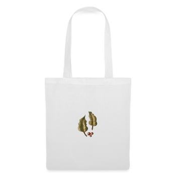 Autumnal Leaves Berries Pattern - Tote Bag - white - Front