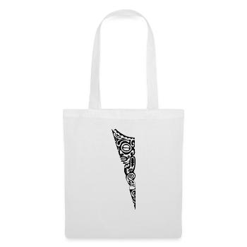 logo poitrine maori 31 noir - Sac en tissu - blanc - Devant
