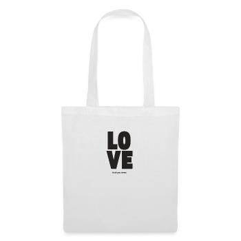 Love - Stoffbeutel - Weiß - Vorne