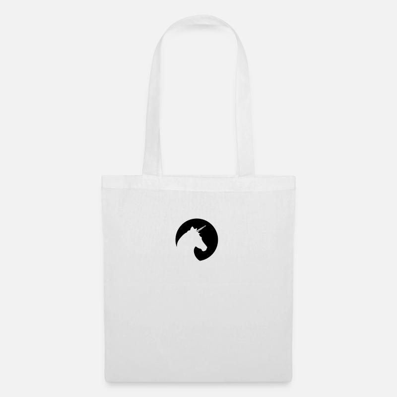 Einhorn - Stoffbeutel - Weiß