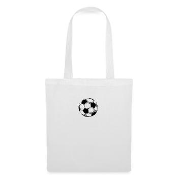 Le football - Sac en tissu - blanc - Devant