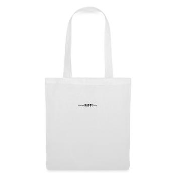 Daddy, dad, father, père, papa, father's day - Sac en tissu - blanc - Devant