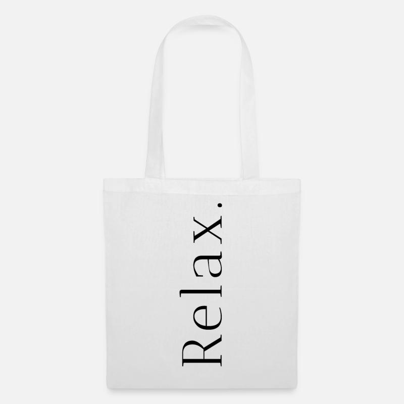Relax - Tote Bag - white