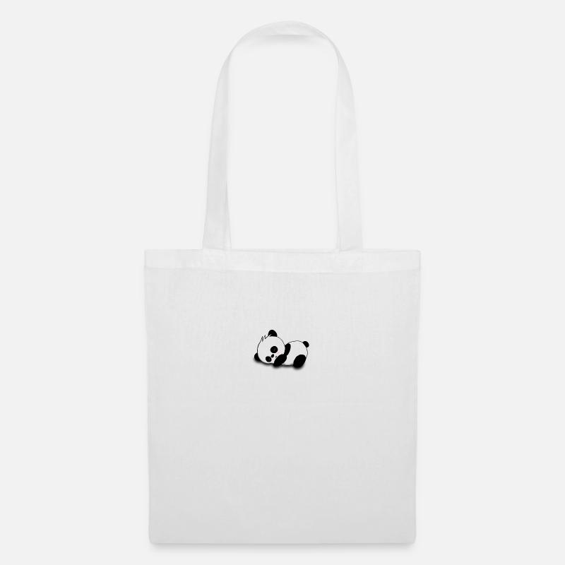 panda - Tote Bag - white