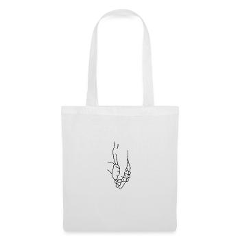 Child parent hand - Tote Bag - white - Front