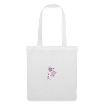 Woman in pink - Tote Bag - white - Front