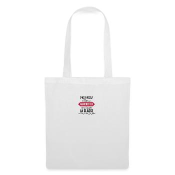 agriculteur et classe - Sac en tissu - blanc - Devant