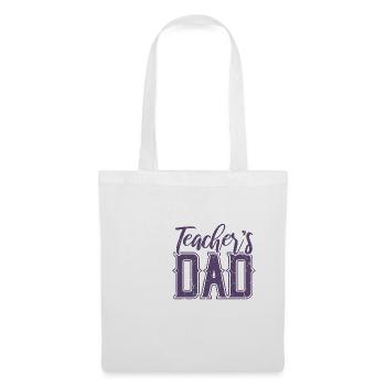 Father From Teacher Son School Father's Day Gift - Tote Bag - white - Front
