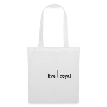 Live Royal Live | Royal FAT - Sac en tissu - blanc - Devant