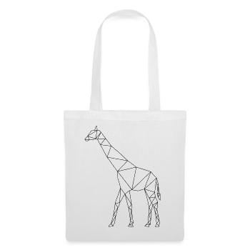 Giraffe - Stoffbeutel - Weiß - Vorne