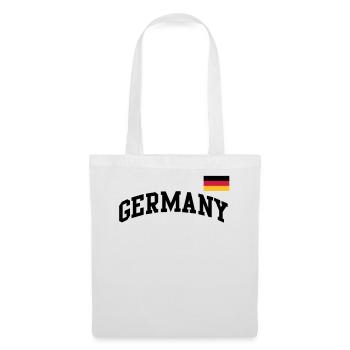 Drapeau de l’Allemagne - Allemagne Allemagne - Sac en tissu - blanc - Devant