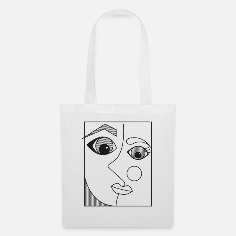 FACE - Sac en tissu - blanc