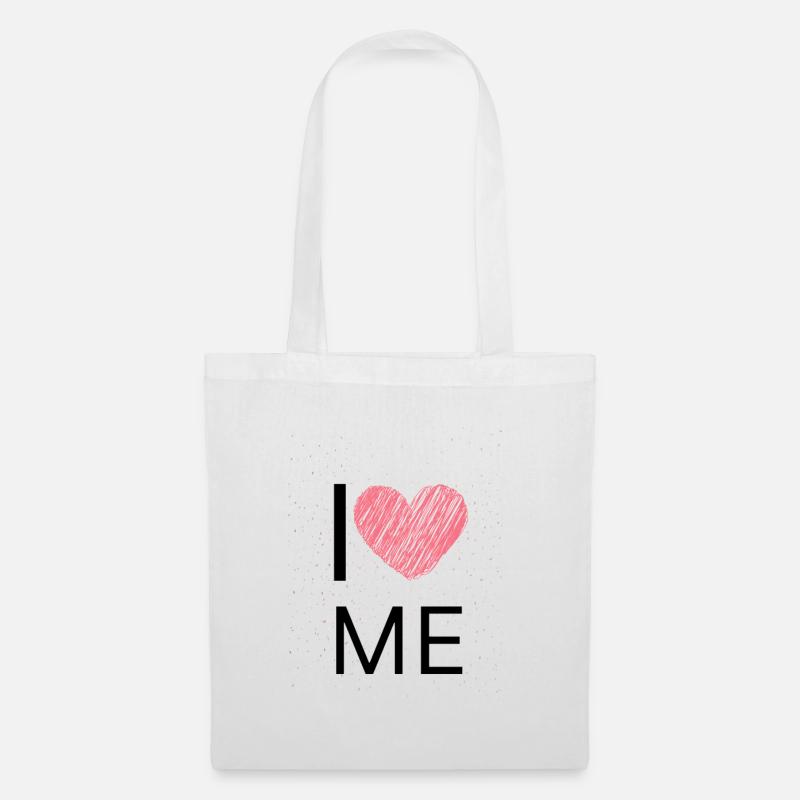 ILOVEME - Stoffbeutel - Weiß