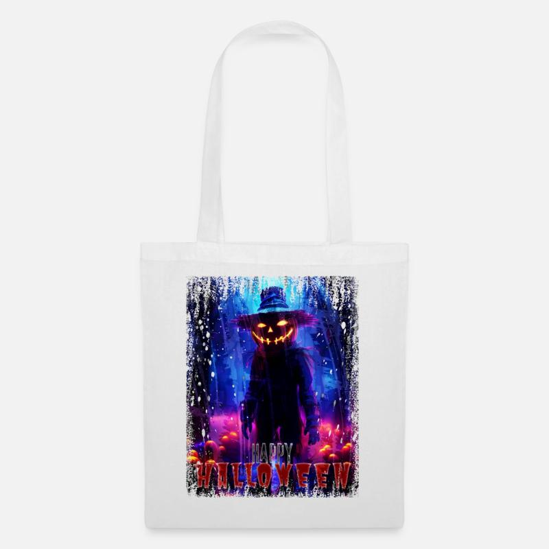 Halloween!! - Stoffbeutel - Weiß