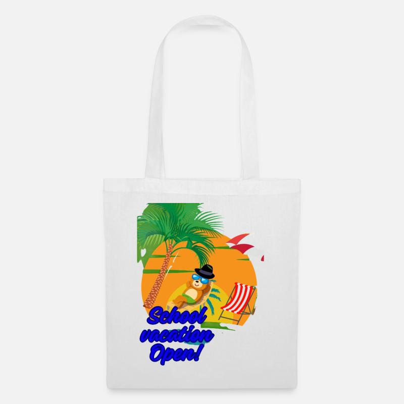 School vacation - Tote Bag - white