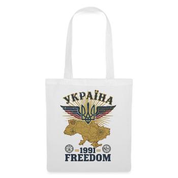 Les ailes de la liberté de l’Ukraine 1991 - Sac en tissu - blanc - Devant