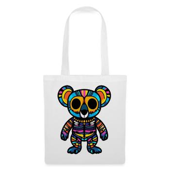 Koala Halloween Zombie - Sac en tissu - blanc - Devant