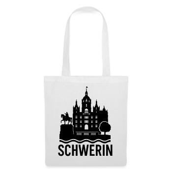 Schwerin Silhouette - Tote Bag - white - Front