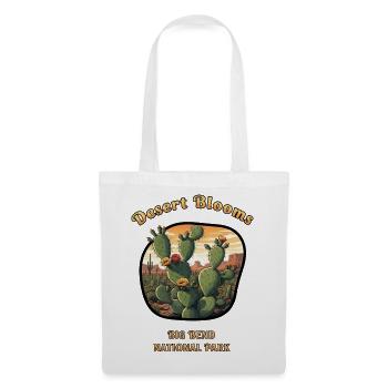 Big Bend National Park Desert Cacti Flowers Nature - Tote Bag - white - Front