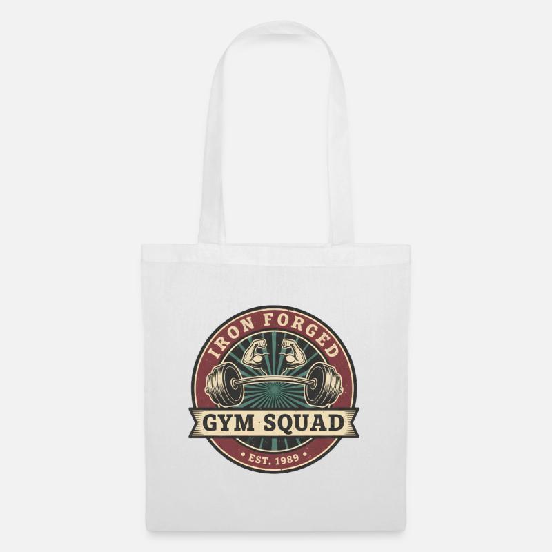 Gym Squad - Tote Bag - white