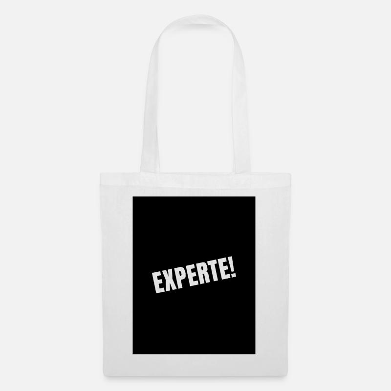 Experte! - Stoffbeutel - Weiß