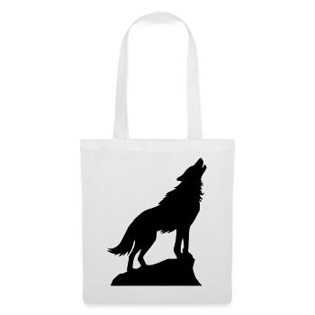 Wolf Animal Icon - Tote Bag - white - Front