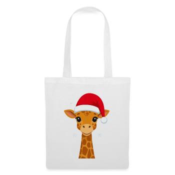 A giraffe for Christmas - Tote Bag - white - Front