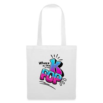 Where is the K - Tote Bag - white - Front