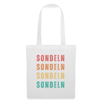 Sondeln__T-chemise - Sac en tissu - blanc - Devant