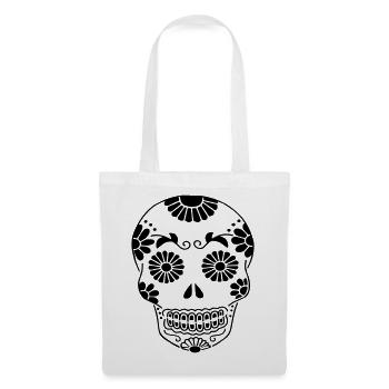 Skull - Tote Bag - white - Front