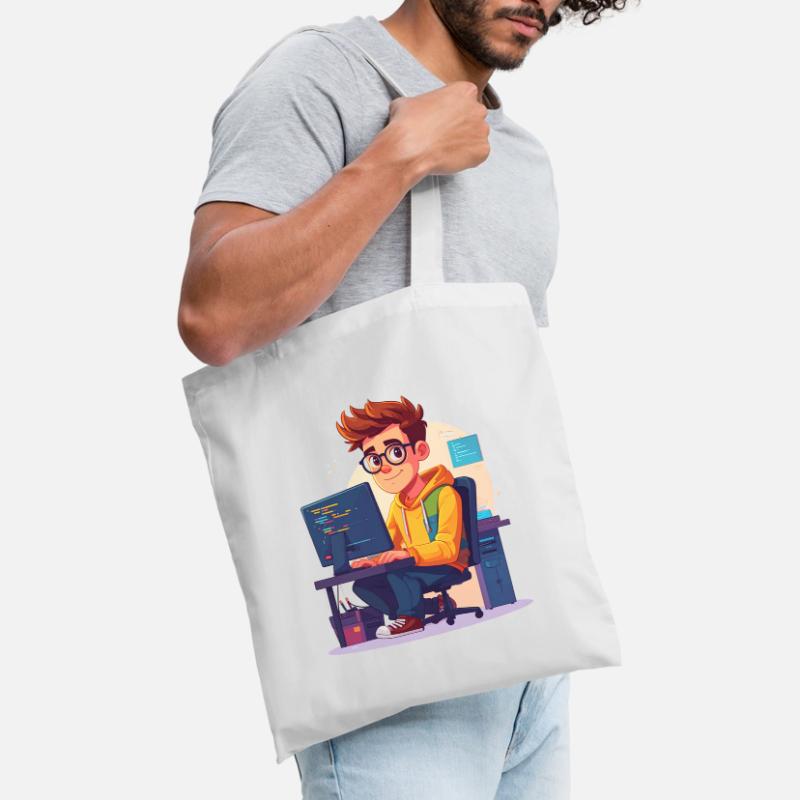 Programmierer oder Nerd Stoffbeutel