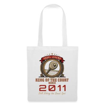 Padel Legend 2011, T-shirt d’anniversaire, sweat à capuche, Mug - Sac en tissu - blanc - Devant