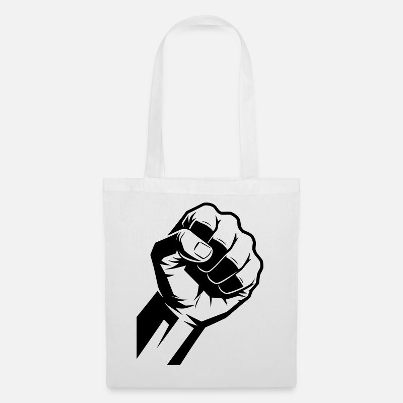 Fist - Tote Bag - white