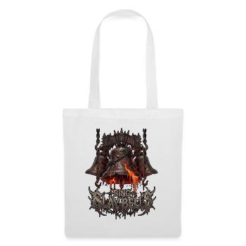 Noël Metal - Sac en tissu - blanc - Devant