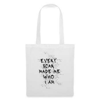 Strong statement full of power and strength - Tote Bag - white - Front