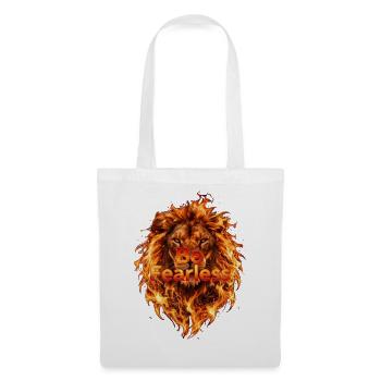 Be Fearless Flame Lion - Tote Bag - white - Front