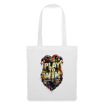 Play to Win Color Burst - Tote Bag - white - Front