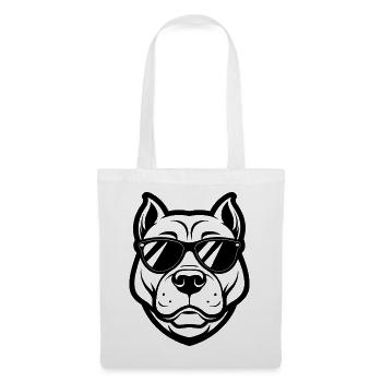 Lunettes de soleil Pitbull - Sac en tissu - blanc - Devant