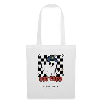 Boo Crew Ghost Halloween  - Stoffbeutel - Weiß - Vorne