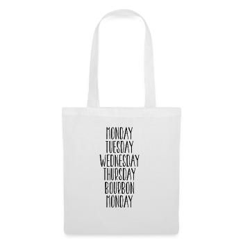 Semaine du Bourbon - Sac en tissu - blanc - Devant